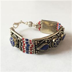 Tibet Hand Made Lapiz Lazuli Bracelet