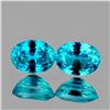 Image 1 : Natural Top Seafoam Blue Zircon Pair Flawless