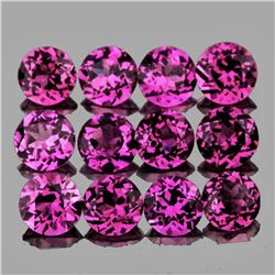 Natural Pink Purple Rhodolite Garnet 30 Pcs - Untreated