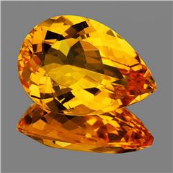 Natural Golden Orange Citrine 14.5x10 MM - FL