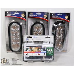 SEALED 3 PROGRADE OVAL LIGHTS
