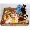 Image 1 : FLAT OF TY BEANIES AND  ASSORTED TOYS