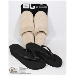 BOX W/NEW WOMENS ISOTONER SLIPPERS