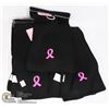 Image 1 : LOT OF 6 NEW PINK RIBBON CAMPAIGN SCARFS DARK