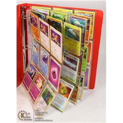 180 POKEMON COLLECTORS CARDS IN BINDER