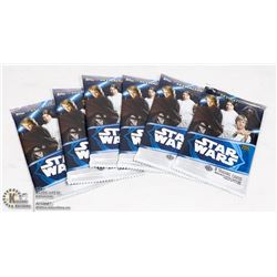 2019 x6 STAR WARS SEALED BOOSTER PACKS