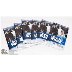 2019 x6 STAR WARS SEALED BOOSTER PACKS