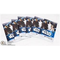 2019 x6 STAR WARS SEALED BOOSTER PACKS