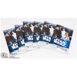 2019 x6 STAR WARS SEALED BOOSTER PACKS