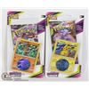 Image 1 : X2 POKEMON BLISTER PACKS, NEW, SEALED