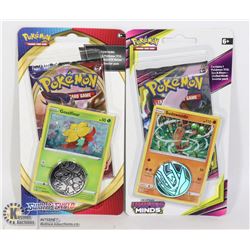 X2 POKEMON BLISTER PACKS, NEW, SEALED