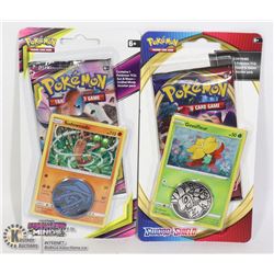 X2 POKEMON BLISTER PACKS, NEW, SEALED