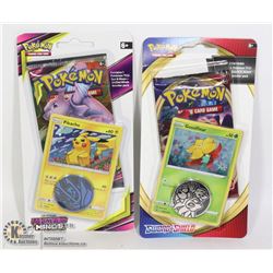 X2 POKEMON BLISTER PACKS, NEW, SEALED