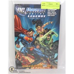 2012 DC UNIVERSE ONLINE LEGENDS COMIC