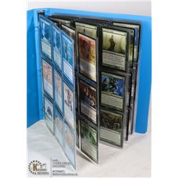 100+ MAGIC THE GATHERING CARDS IN BINDER
