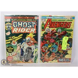 GHOST RIDER #12 & AVENGERS #115 COLLECTOR COMICS