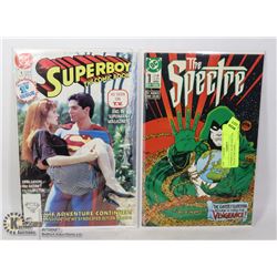 SUPERBOY #1 & THE SPECTOR #1 COLLECTOR COMICS