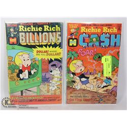 2 RICHIE RICH COLLECTOR COMICS #?S 3 & 4
