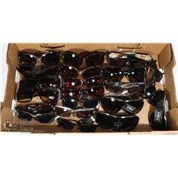 FLAT OF ASSORTED DESIGNER SUNGLASSES