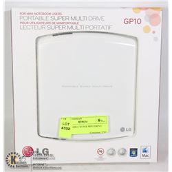 LG PORTABLE SUPER MINI DRIVE GP10