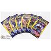 Image 1 : 6 NEW SEALED PACKS OF POKEMON CARDS