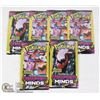 Image 1 : 6 NEW SEALED PACKS OF POKEMON CARDS