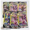 Image 1 : 6 NEW SEALED PACKS OF POKEMON CARDS