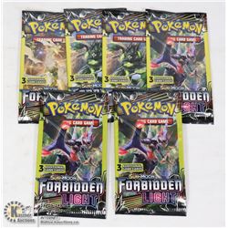 6 NEW SEALED PACKS OF POKEMON CARDS