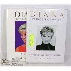 DIANA PRINCESS OF WALES- COFFEE TABLE BOOKS- SET