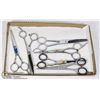 Image 1 : LOT OF 6 HAIR DRESSER SCISSORS