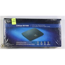 NEW CISCO LINKSYS SE1500 5-PORT FAST ETHERNET