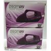 Image 1 : LOT OF 2 NEW STEAMPLY PURPLE TRAVEL STEAMERS