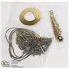 Image 1 : GROUP LOT OF MIXED CHAINS/NECKLACES AND MISC