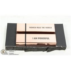 2 NEW REALHER MOISTURIZING LIPSTICKS - HOT PINK &