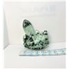 Image 1 : 3)  GREEN PHANTOM QUARTZ CRYSTAL