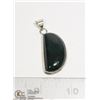 Image 1 : #33-NATURAL INDIA BLOODSTONE PENDANT
