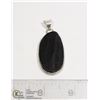 Image 1 : #25-BLACK TOURMALINE PENDANT (RAW)