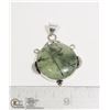 Image 1 : #49-PREHNITE PENDANT