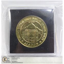 ALADDIN LAS VEGAS $3 GAMING TOKEN