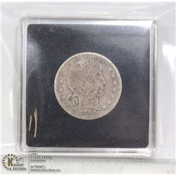 1896 USA SILVER BARBER QUARTER