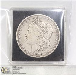 1878S TYPE 2 USA SILVER MORGAN DOLLAR