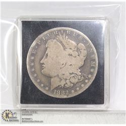 1882S USA SILVER MORGAN DOLLAR