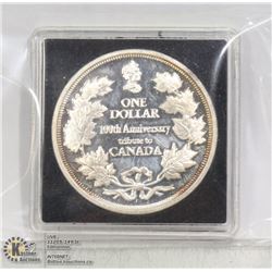 2011 COOK ISLANDS PROOF $1 CANADA COMMEMORATIVE