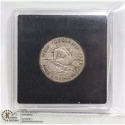 1934 NEW ZEALAND SILVER SHILLING