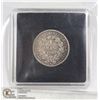 Image 1 : 1893 FRANCE SILVER 1 FRANC COIN