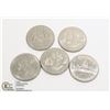 Image 1 : LOT OF 5 CANADA COINS