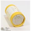 Image 1 : 2010 MINT ROLL OF CANADA 50 CENT COINS