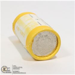 2011 MINT ROLL OF CANADA 50 CENT COINS