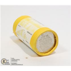 2012 MINT ROLL OF CANADA 50 CENT COINS