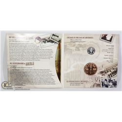 2004 60TH ANNIVERSARY OF D-DAY SILVER V 5 CENT